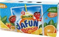 Mängden socker i Boisson tropical Jafun - 10 x 20 cl UNITÉ
