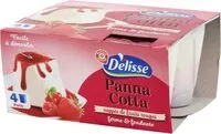 Mängden socker i Panna cotta aux fruits rouges x 4