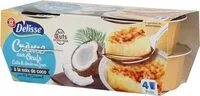 Mängden socker i Crème aux oeufs à la noix de coco sur lit de caramel