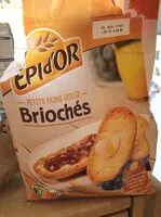 Mängden socker i Petits pains grillés briochés