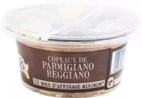 Mängden socker i Copeaux de parmigiano reggiano 28% Mat. Gr.