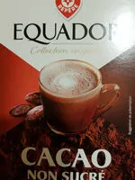 Mängden socker i Cacao non sucré