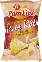 Mängden socker i Chips saveur poulet rôti