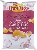 Mängden socker i Chips saveur oignons caramélisés & vinaigre