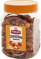 Mängden socker i Cacahuètes caramelisées