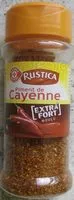 Mängden socker i Piment de cayenne
