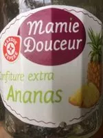 Mängden socker i Confiture extra Ananas