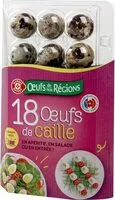 Mängden socker i Oeufs de caille x 18