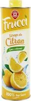 Mängden socker i Sirop de citron