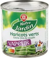 Mängden socker i Haricots verts extra-fins vapeur