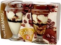 Mängden socker i Coupes glacées tiramisu x 2