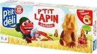 Mängden socker i Gâteau fourré à la fraise p'tit lapin