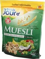 Mängden socker i Muesli croustillant aux fruits