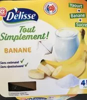 Mängden socker i Délisse - Tout simplement banane