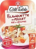 Mängden socker i Blanquette de poulet et riz surgelé