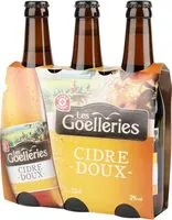 Mängden socker i Cidre doux 2%