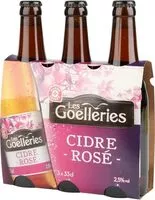 Mängden socker i Cidre rosé 2,5%