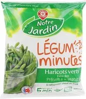 Mängden socker i Haricots verts extra fins cuits