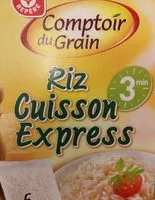 Mängden socker i Riz long cuisson express 3 minutes