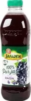 Mängden socker i Jus de raisin rouge