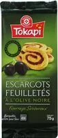 Mängden socker i Escargots feuilletés à l'olive noire