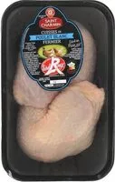Mängden socker i Cuisses de poulet fermier blanc Label Rouge x 2