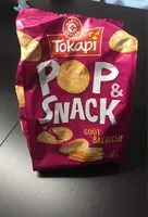 Mängden socker i Snack pop goût barbecue