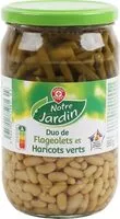 Mängden socker i Duo de Flageolets et Haricots Verts