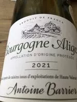 Mängden socker i Bourgogne aligoté
