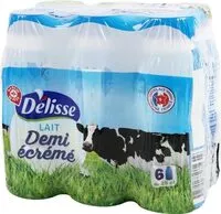 Mängden socker i Lait demi-écrémé bouteille