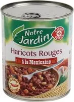 Mängden socker i Haricots rouges à la mexicaine