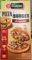 Mängden socker i Pizza burger saveur bolognaise x 2