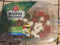 Mängden socker i Salade à la grecque avec feta