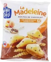 Mängden socker i Madeleines Pépites de Chocolat