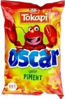 Mängden socker i Snacks Oscar saveur piment