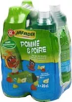 Mängden socker i Boisson pomme & poire - 4 x 20 cl UNITÉ