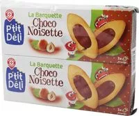 Mängden socker i La barquette choco noisette