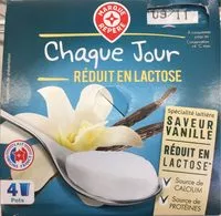 Mängden socker i Spécialité laitière à la vanille réduit en lactose