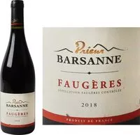 Mängden socker i Faugères A.O.C. 2017