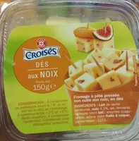 Mängden socker i Dés aux noix 32% Mat. Gr.