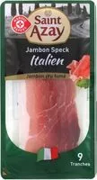 Mängden socker i Jambon Speck Italien