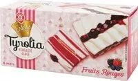Mängden socker i Tyrolia vanille et fruits rouges