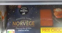 Mängden socker i Saumon fumé Ronde des mers Norvège 10 tranches