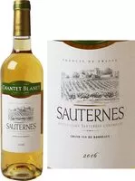 Mängden socker i Sauternes A.O.C. 2016