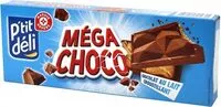 Mängden socker i Biscuit tablette chocolat au lait croustillant
