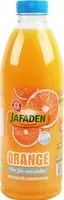 Mängden socker i Jus d'orange Jafaden Sans pulpe