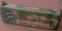 Mängden socker i Biscuits aux graines de sésame et tournesol