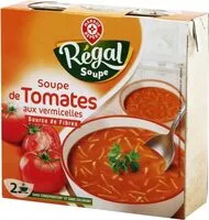 Mängden socker i Soupe de tomates et vermicelles