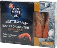 Mängden socker i Crevettes d'argentine 8/12