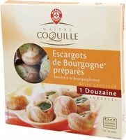 Mängden socker i Escargots de Bourgogne préparés belle grosseur x 12